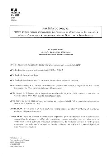 Vignette de l’arrêté