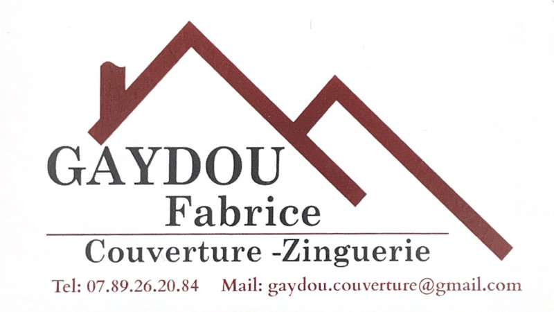 Fabrice Gaydou, couverture-zinguerie. Tél : 07 89 26 20 84. Mail : gaydou.couverture@gmail.com